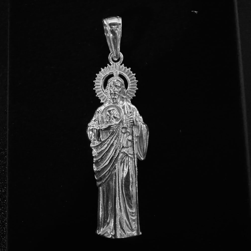 San Jude/ San Judas .925 Silver Pendant